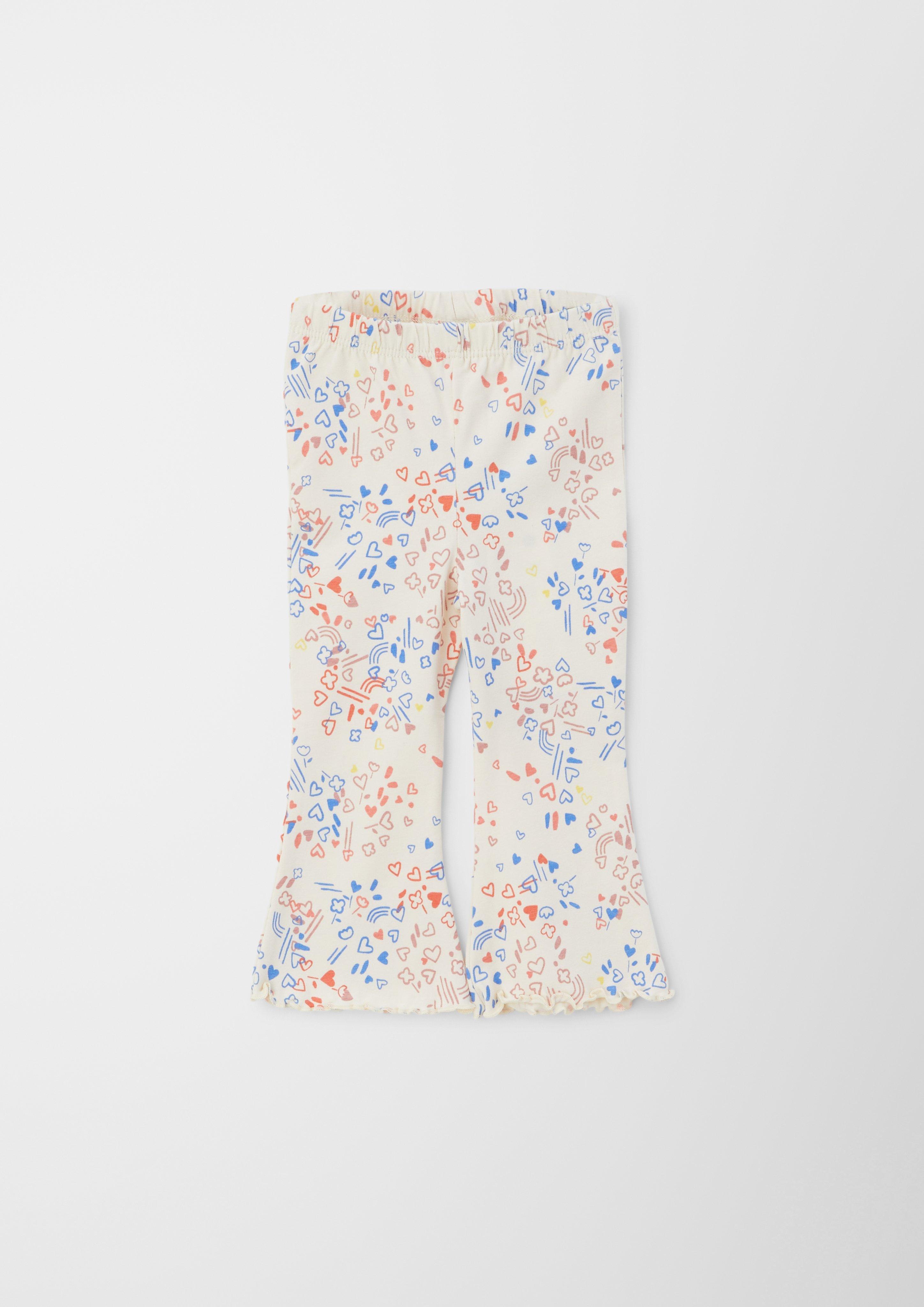 Leggings mit Ziersaum  2128771-08A2