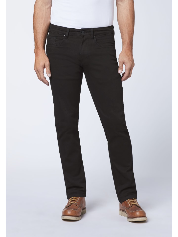 Oklahoma Jeans Jeans in Schwarz günstig kaufen