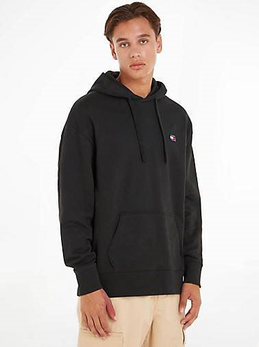 TOMMY-JEANS Herren Hoodie TJM RLX XS BADGE HOODIE