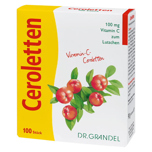 CEROLETTEN Grandel Lutschtabletten  100 St  Lutschtabletten