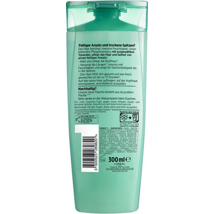 Tonerde Absolue Pflegeshampoo