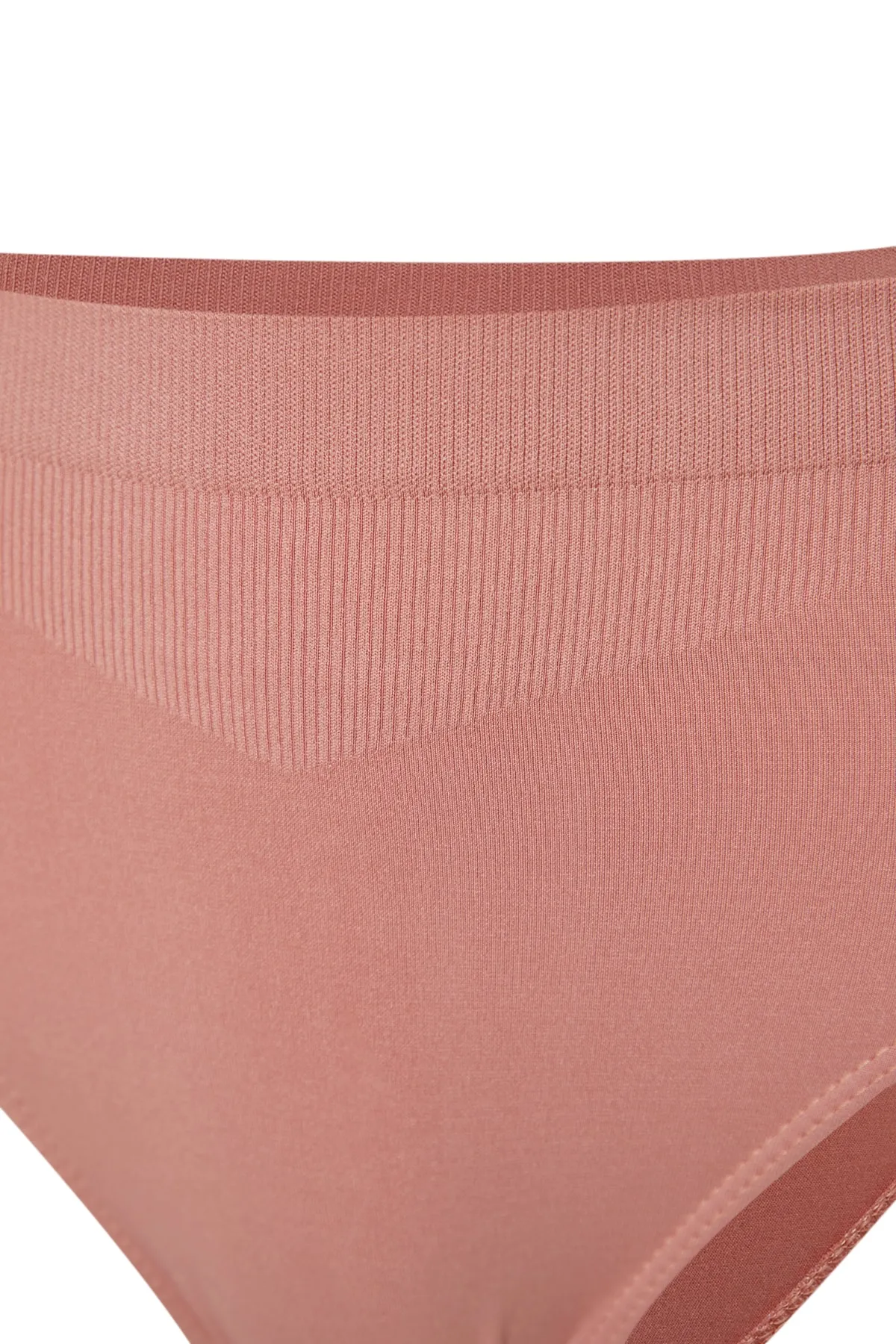 Trendyol Collection  Dried Rose 2er-Pack nahtlose/nahtlose Hipster-Strickhöschen THMAW22KU0013