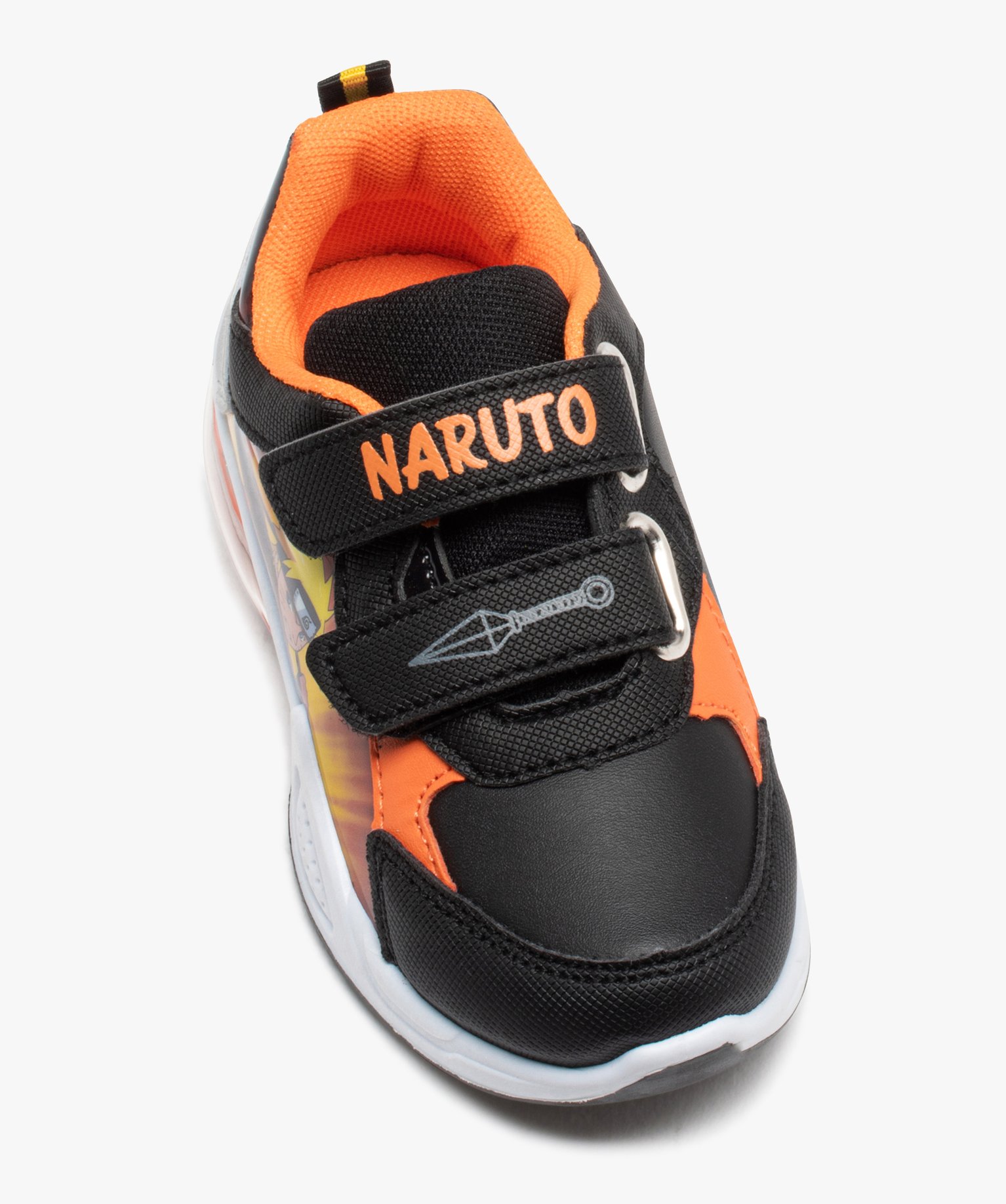 Baskets Garçon imprimées à double scratch - Naruto noir | GEMO