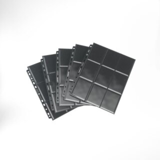 Gamegenic - 18-Pocket Sideloading Pages Black (10)