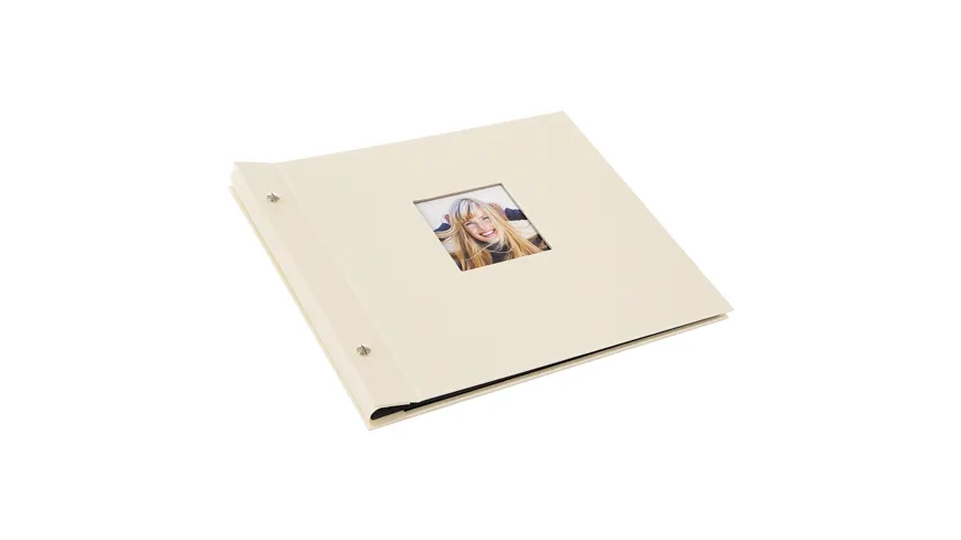 goldbuch Schraubalbum Chromo, beige 25x30 cm
