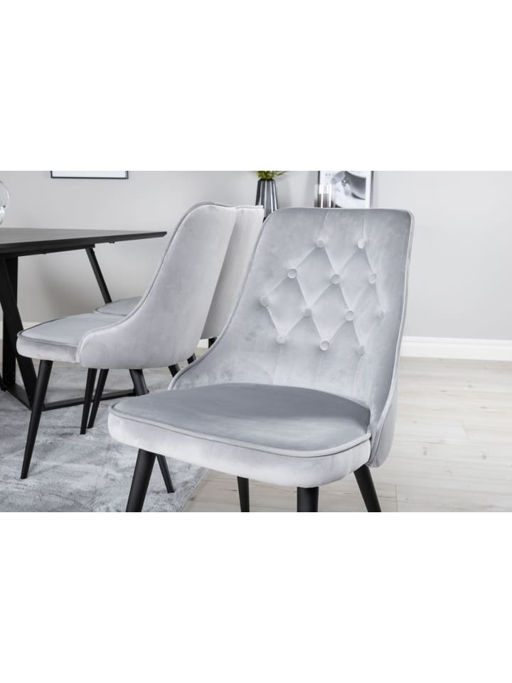 ebuy24 Essgruppe Marina 33 (7-teilig) Hellgrau 90 x 180 cm günstig kaufen onesize