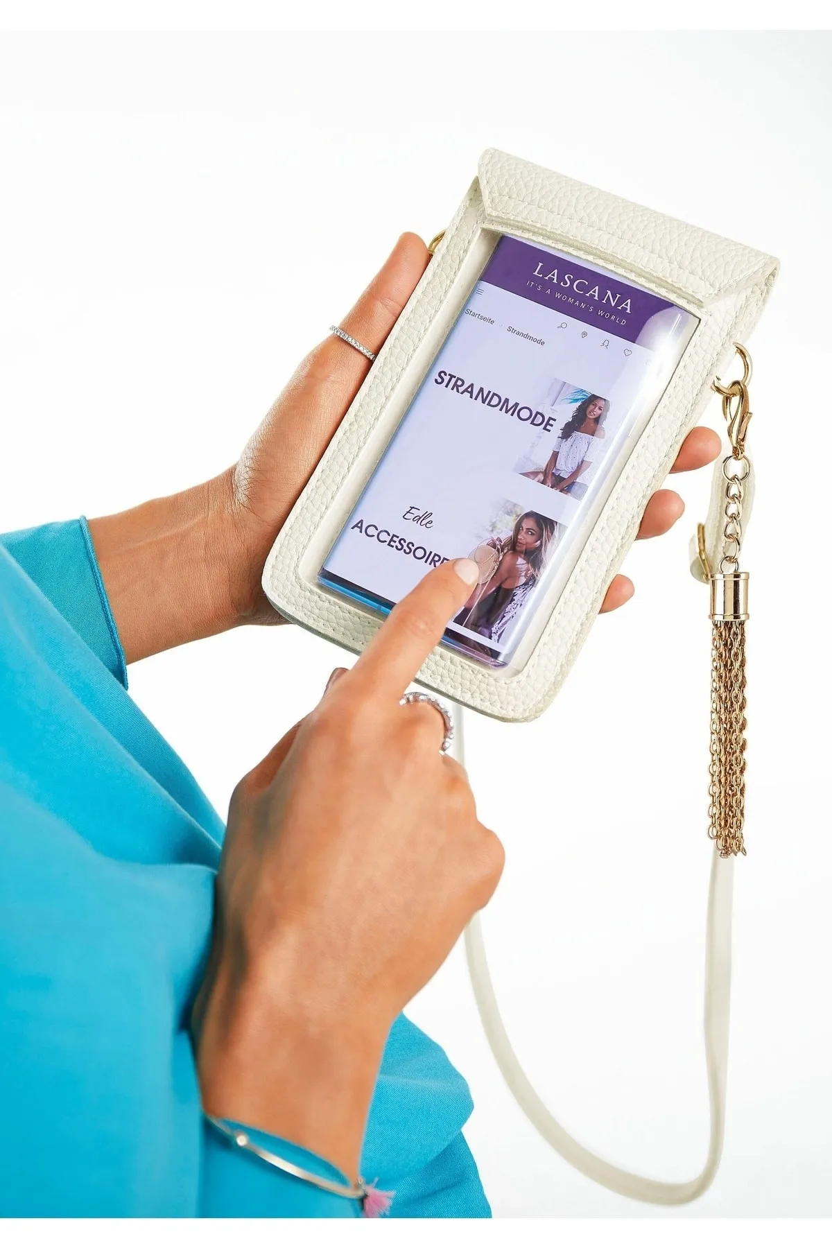 LASCANA  Handtasche - Braun - Unifarben