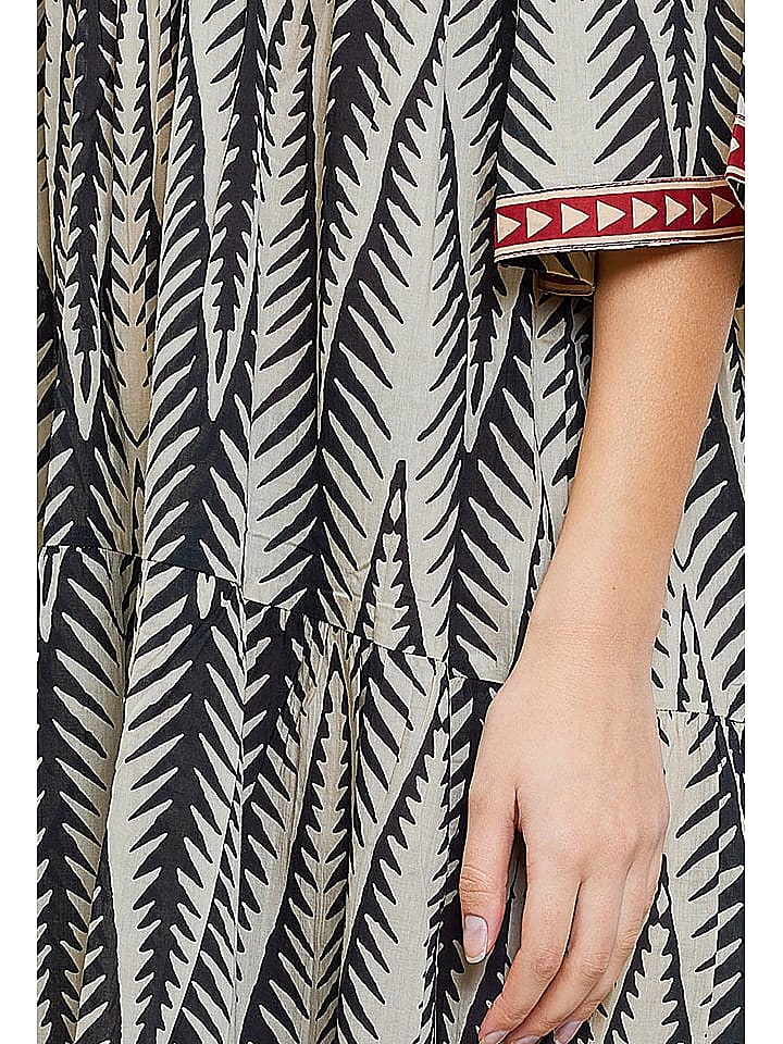 YYDS Kleid in Schwarz/ Beige günstig kaufen 40/42
