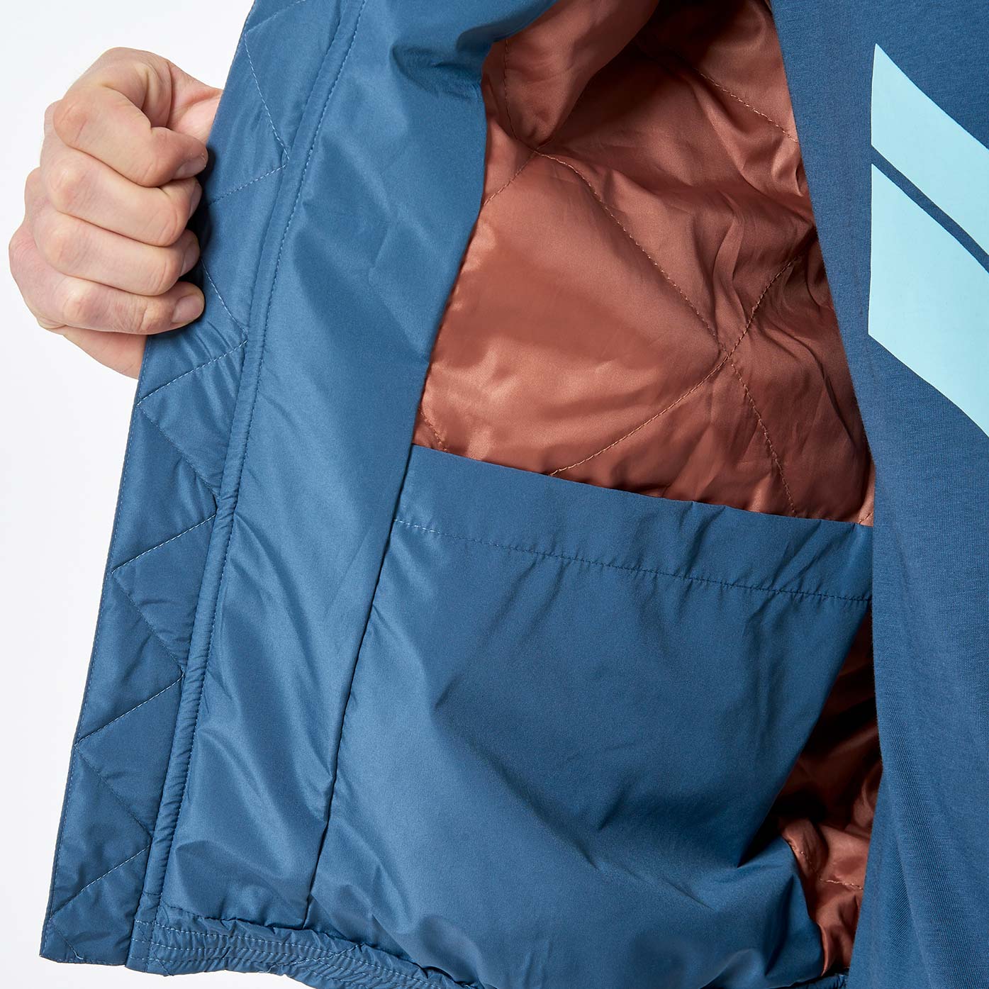 MARNE  Blouson bleu Homme