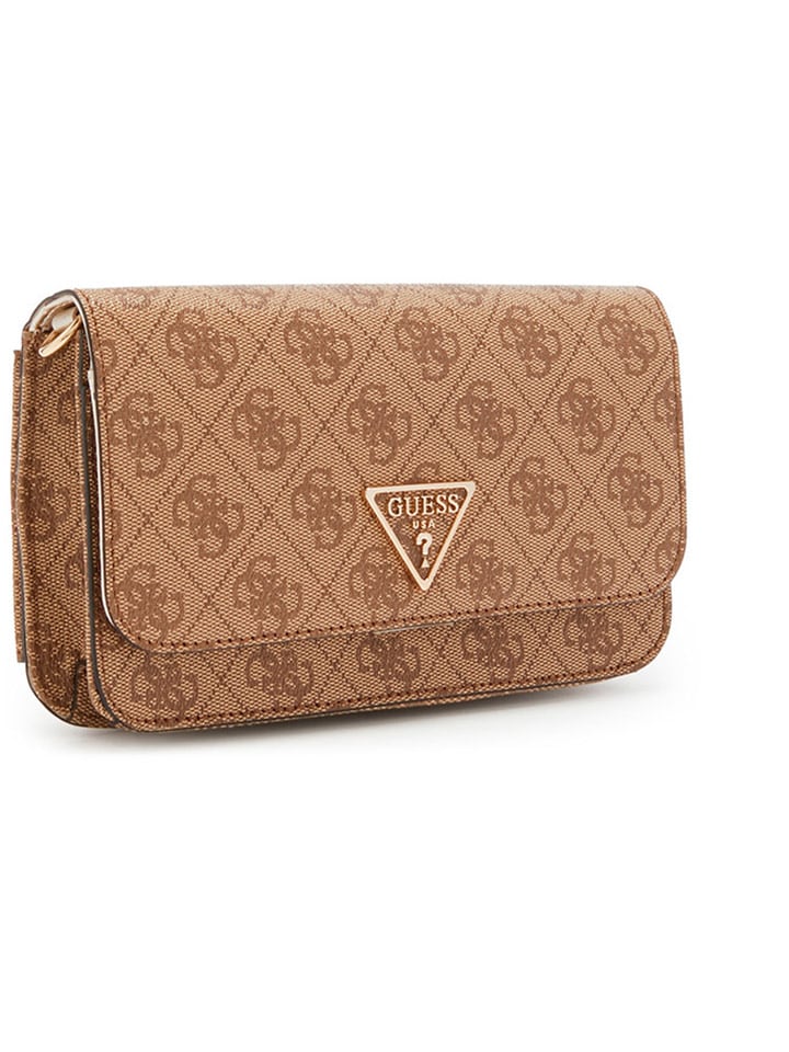 Guess Umhängetasche in Hellbraun - (B)19 x (H)12 x (T)4 cm günstig kaufen onesize