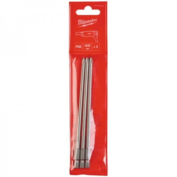 Milwaukee pribor 4932459393 Bit za zavrtanje PH2 148 mm za M18 FSG 3 komada