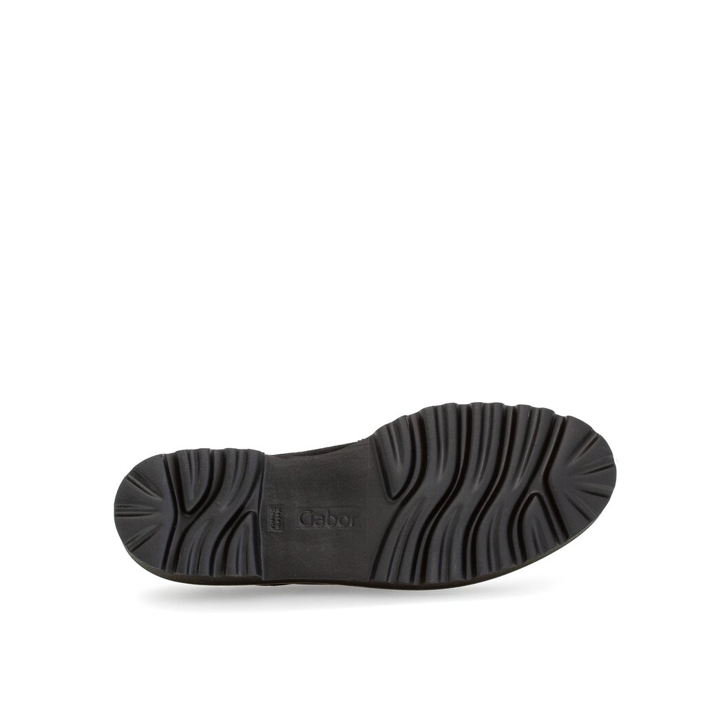 Gabor fashion Schnürschuh schwarz