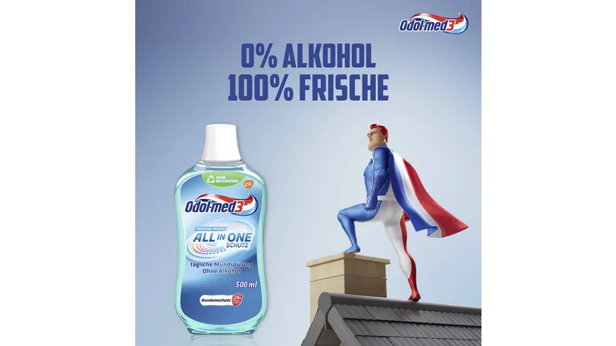 Odol-med3 All in One Mundspülung 500 ml