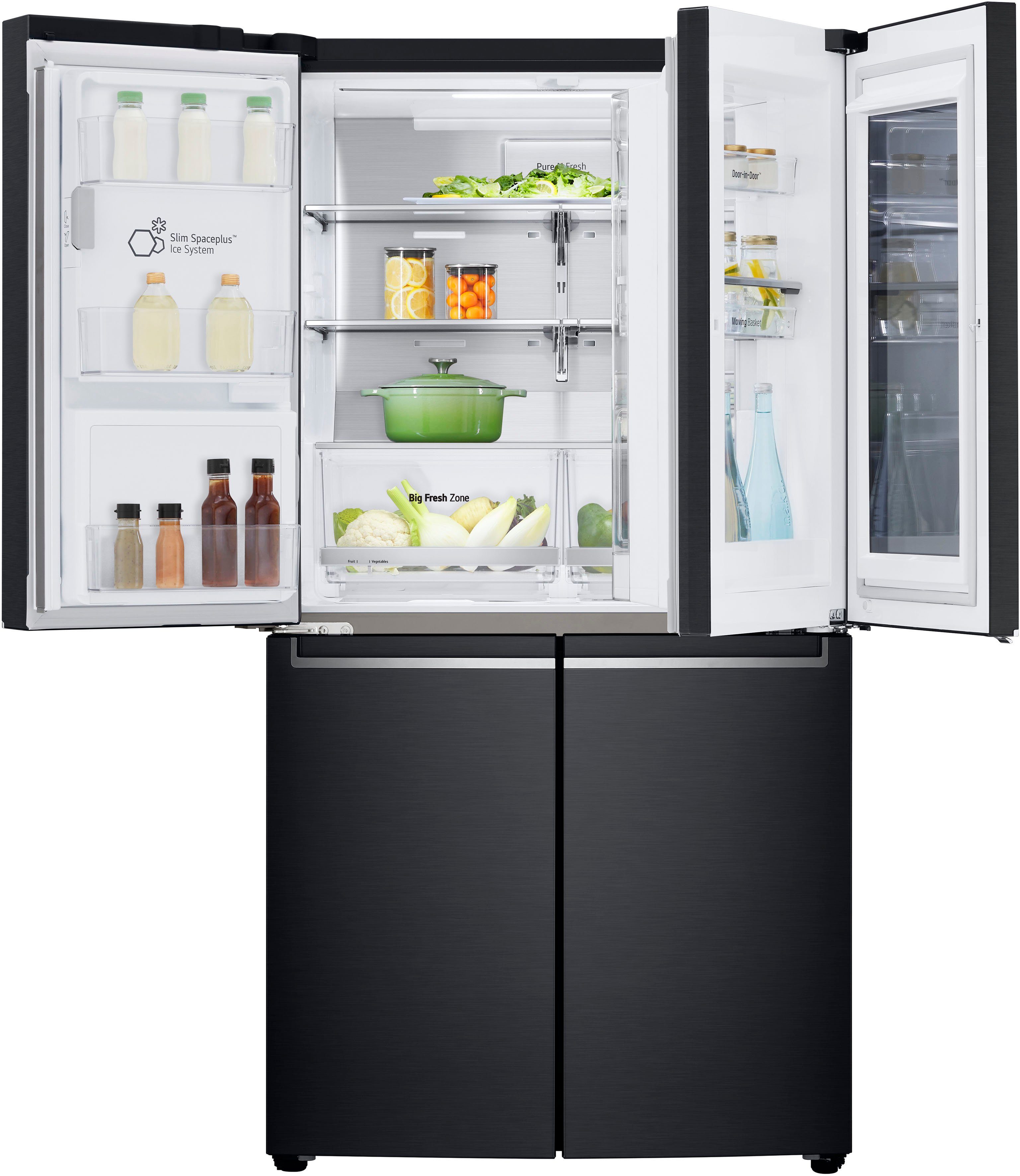 LG Multi Door GMX945MC9F, 179,3 cm hoch, 91,2 cm breit