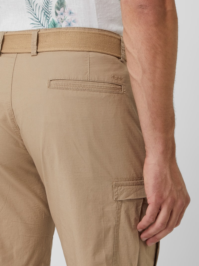 Cargoshorts mit Stretch-Anteil in beige