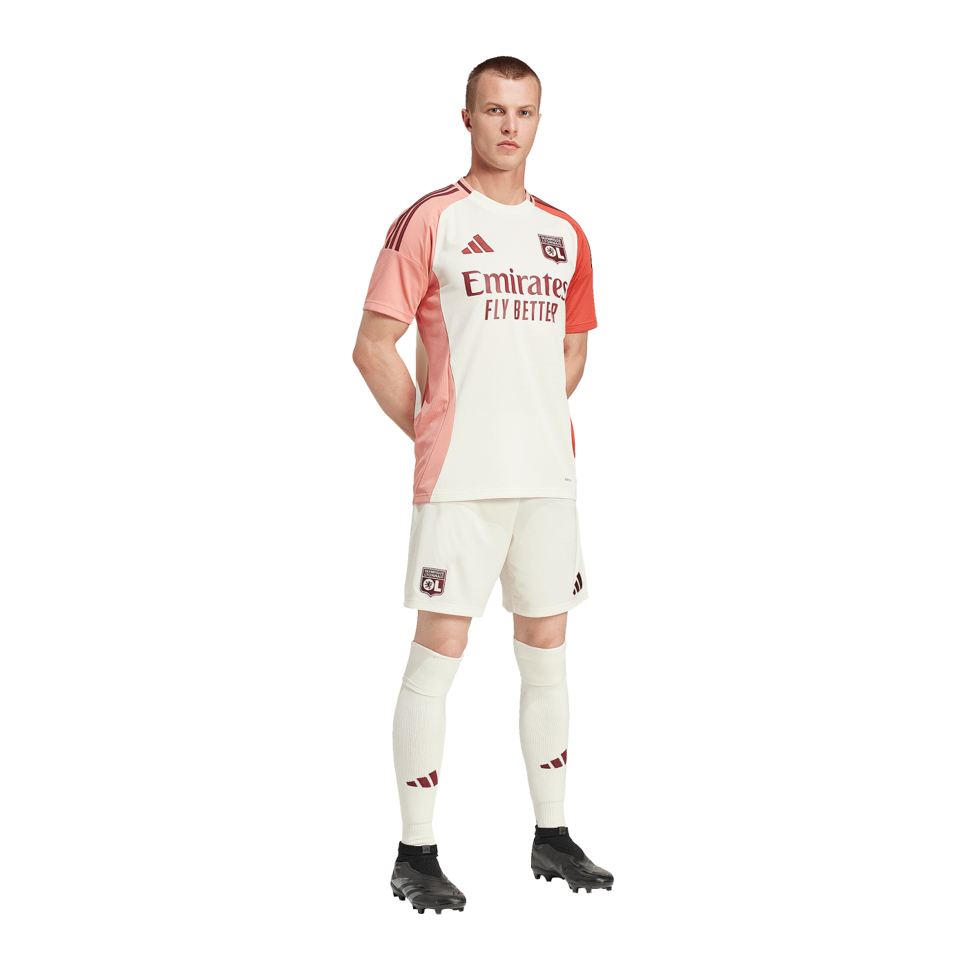 adidas Olympique Lyon Short 3rd 2024/2025 Weiss