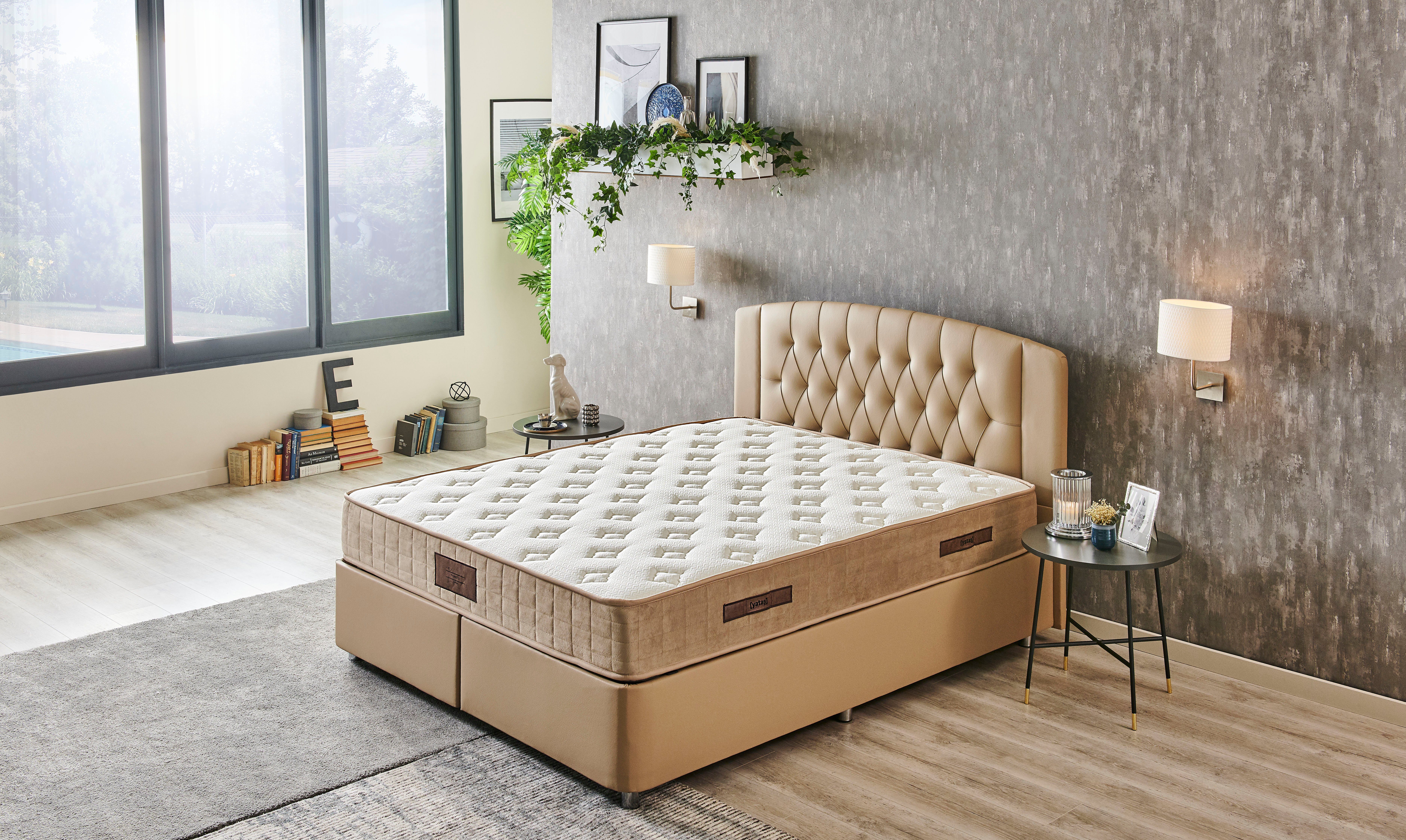 Komfortschaummatratze Majestät Komfort, Yatas Bedding, 24 cm hoch, Matratze in 90x200 cm und diversen weiteren Größen, luxuriöse Matratze