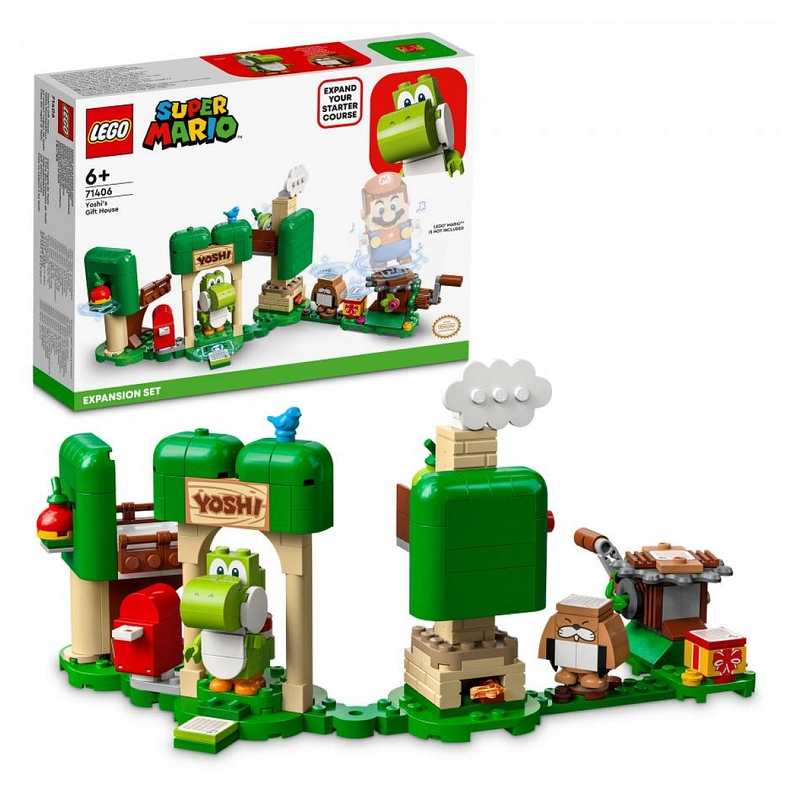 71406 Ensemble d'extension la maison cadeau de Yoshi LEGO Super Mario