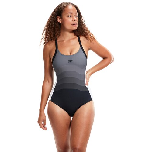 DAMEN BADEANZUG SPDSCU ENTWINE PT 1PC AF BLACK/WHITE