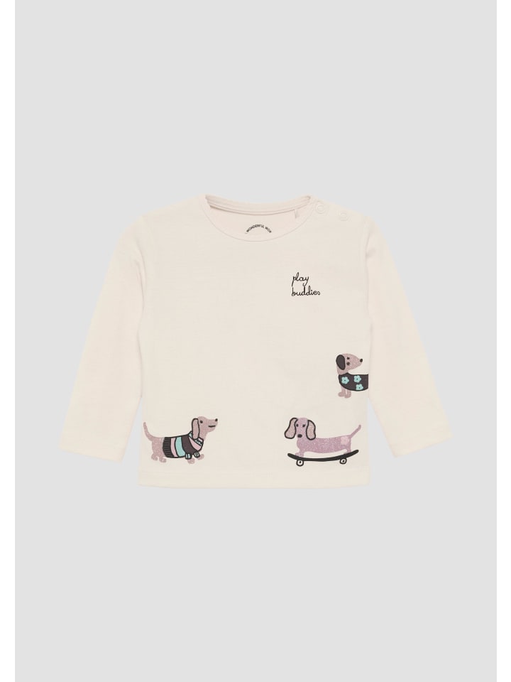 s.Oliver T-Shirt langarm in Beige günstig kaufen