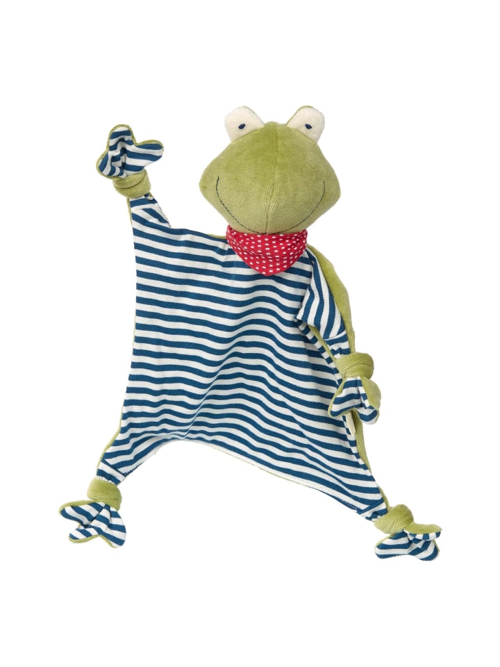 Sigikid Schnuffeltuch Natural Stripes Green in grün günstig kaufen onesize