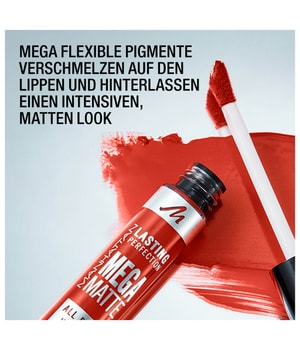 Manhattan Lasting Perfection Mega Matte Liquid LipMake-up Liquid Lipstick-7 ml