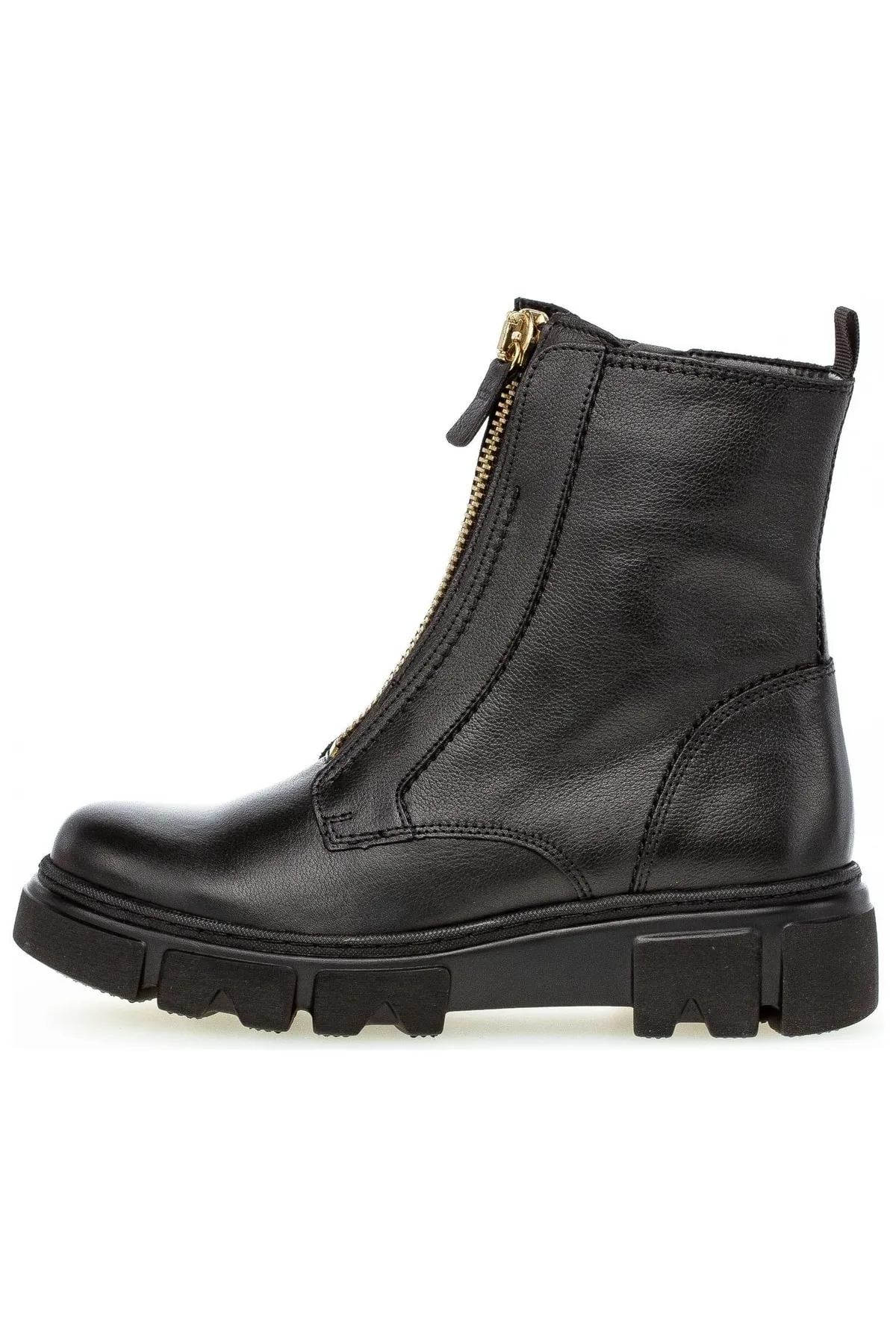 GABOR  Stiefelette - Schwarz - Flacher Absatz