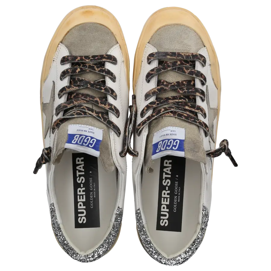 Golden Goose - Sneaker low SUPER-STAR Veloursleder - grau