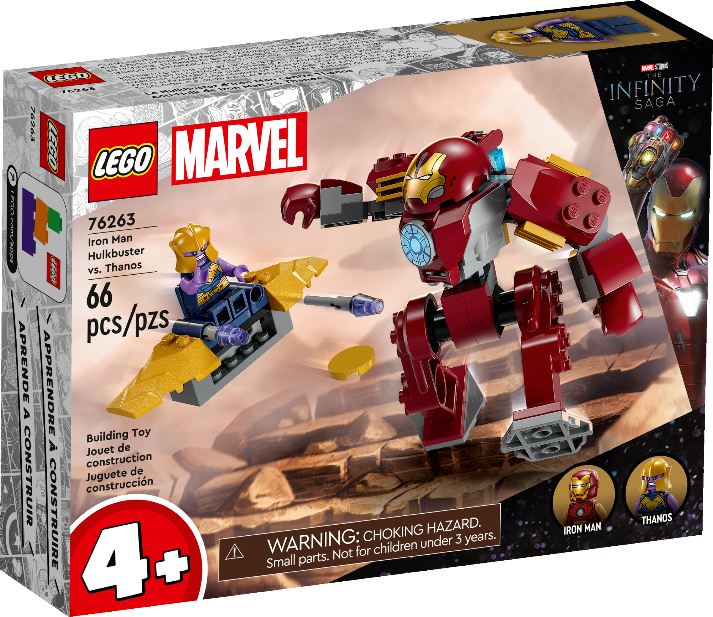 Iron Man Hulkbuster vs. Thanos  76263