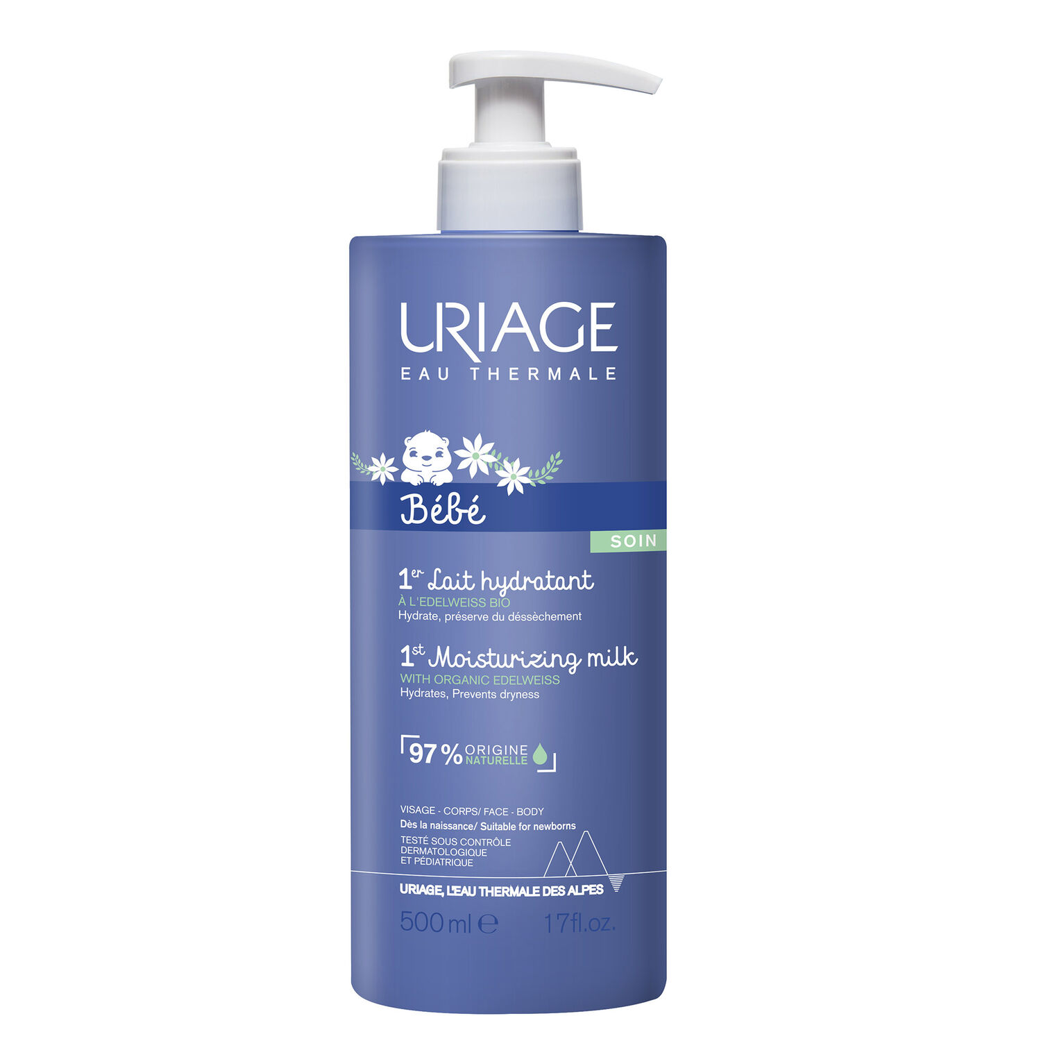 Uriage Bébé 1er Lait Hydratant 500 ml