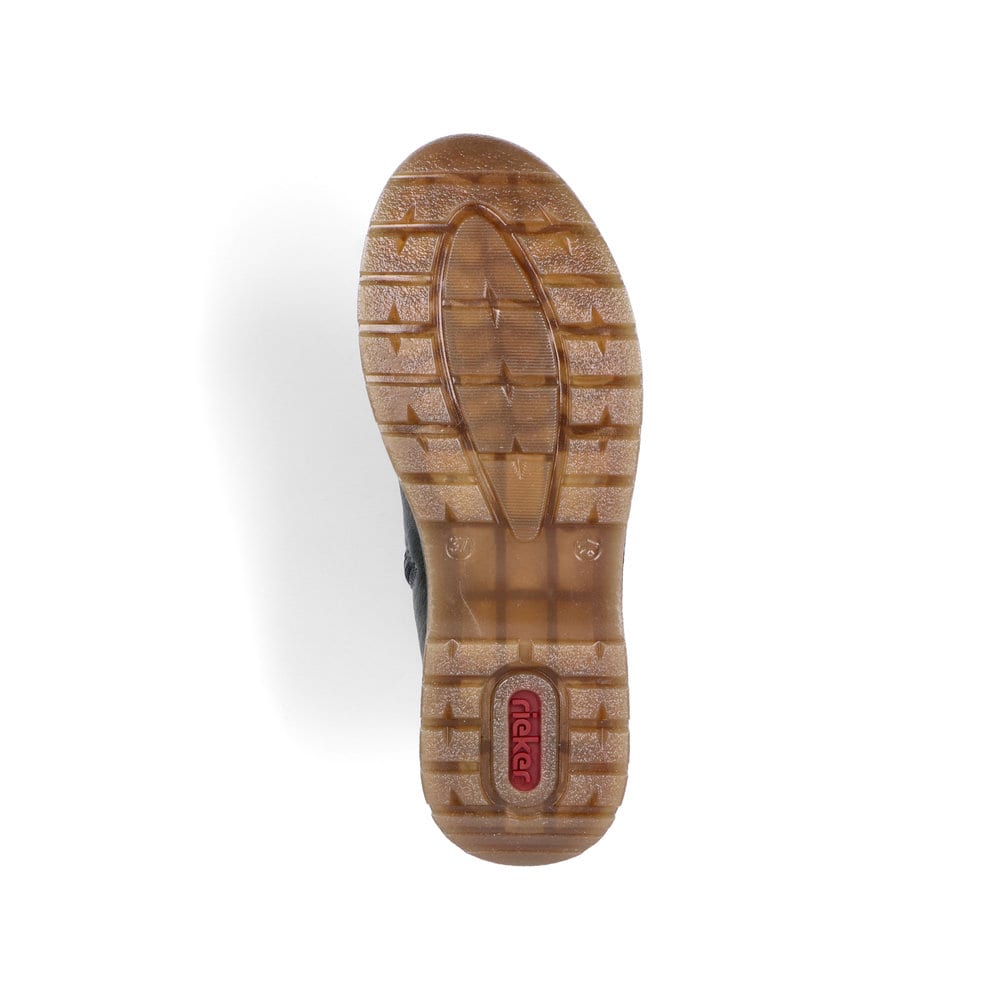 Rieker Damen Schnürstiefel grüngrau