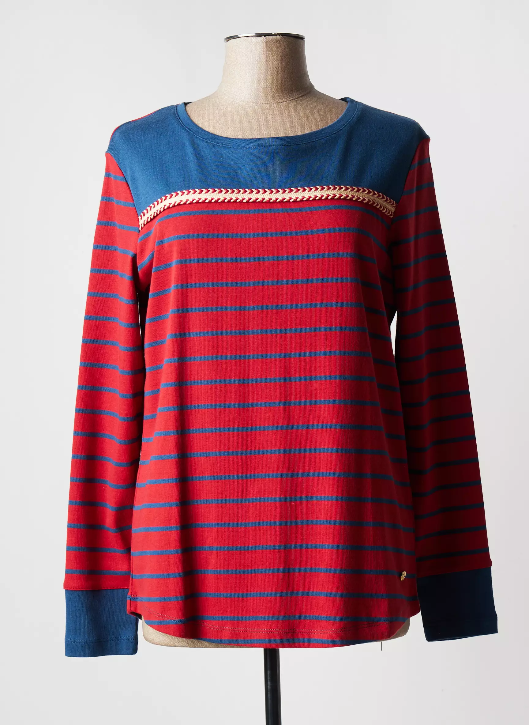 Thalassa Tshirts Femme couleur rouge