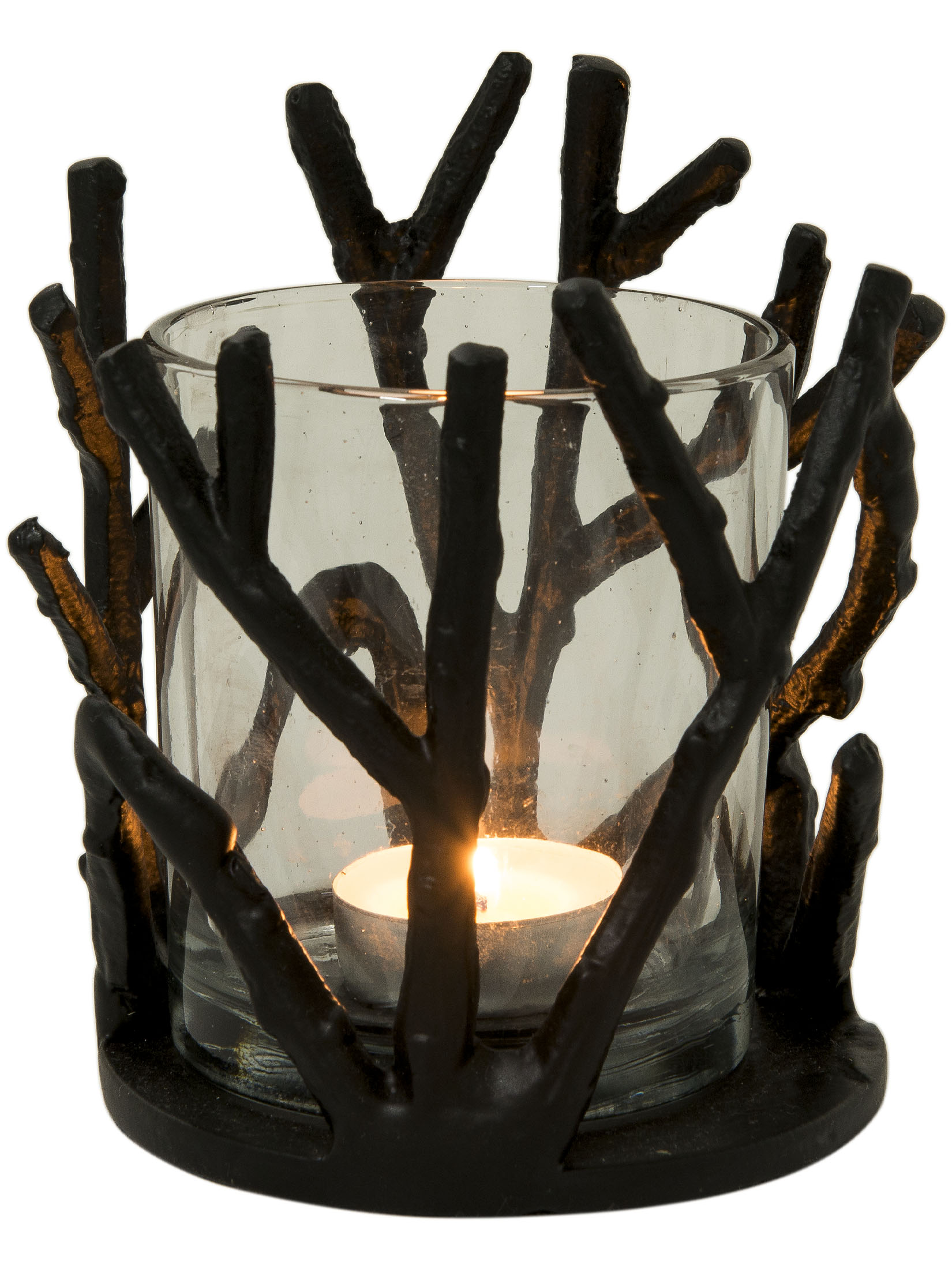 Twigs Windlicht, Black