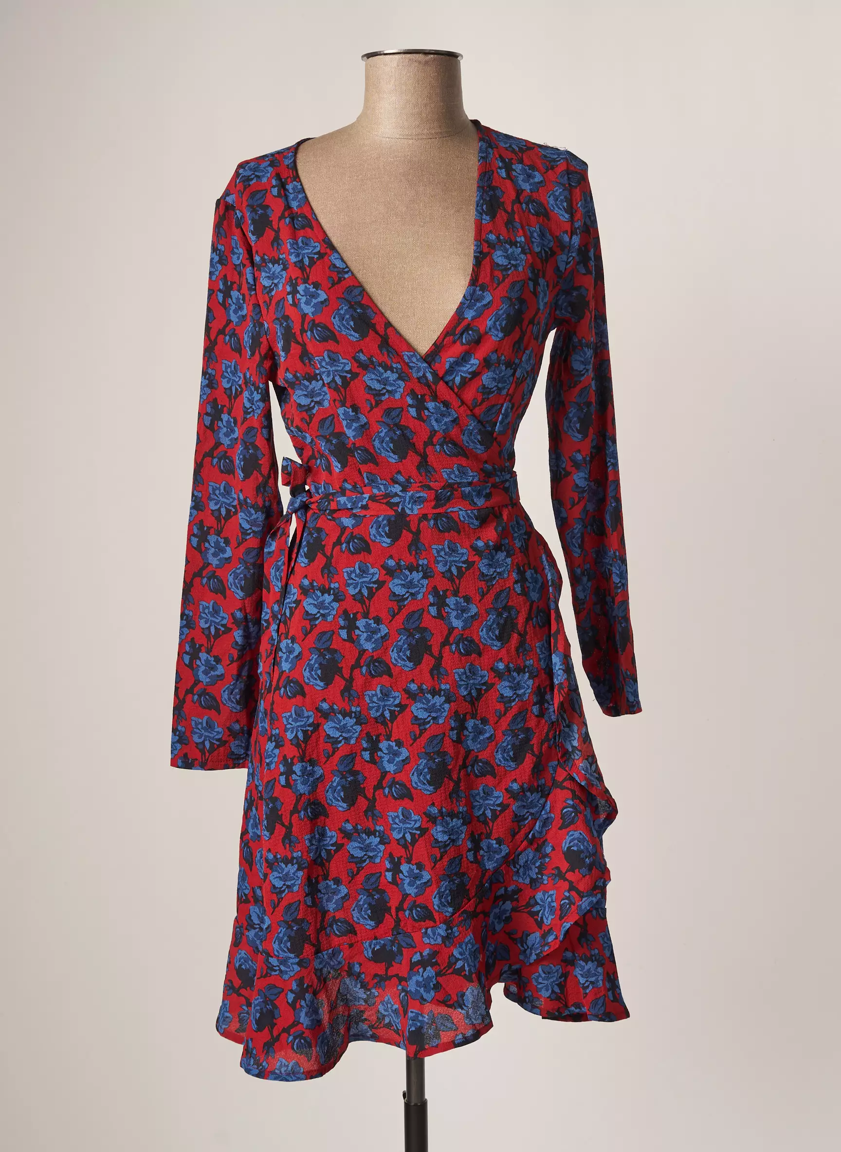 Blend She Robes Mi Longues Femme couleur rouge