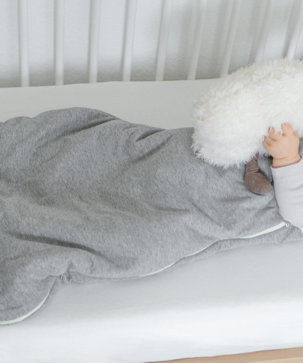 Baby-Schlafsack mit Wollfüllung