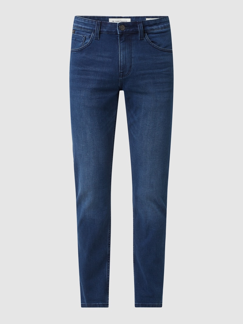 Regular Slim Fit Jeans mit Stretch-Anteil Modell 'Josh' in jeans