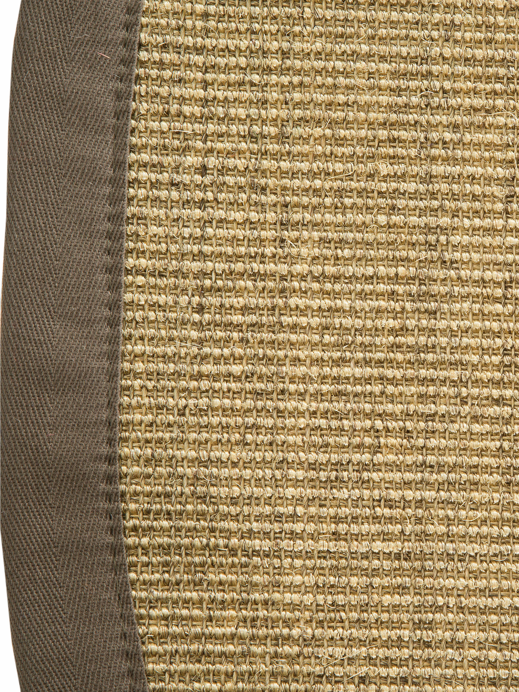 Aruba Colour Sisal-Teppich, Kiesel