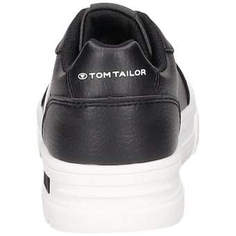 Tom Tailor Sneaker in schwarz