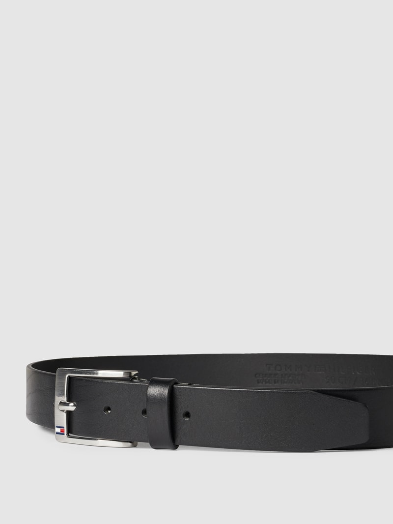 New Aly Ledergürtel in schwarz