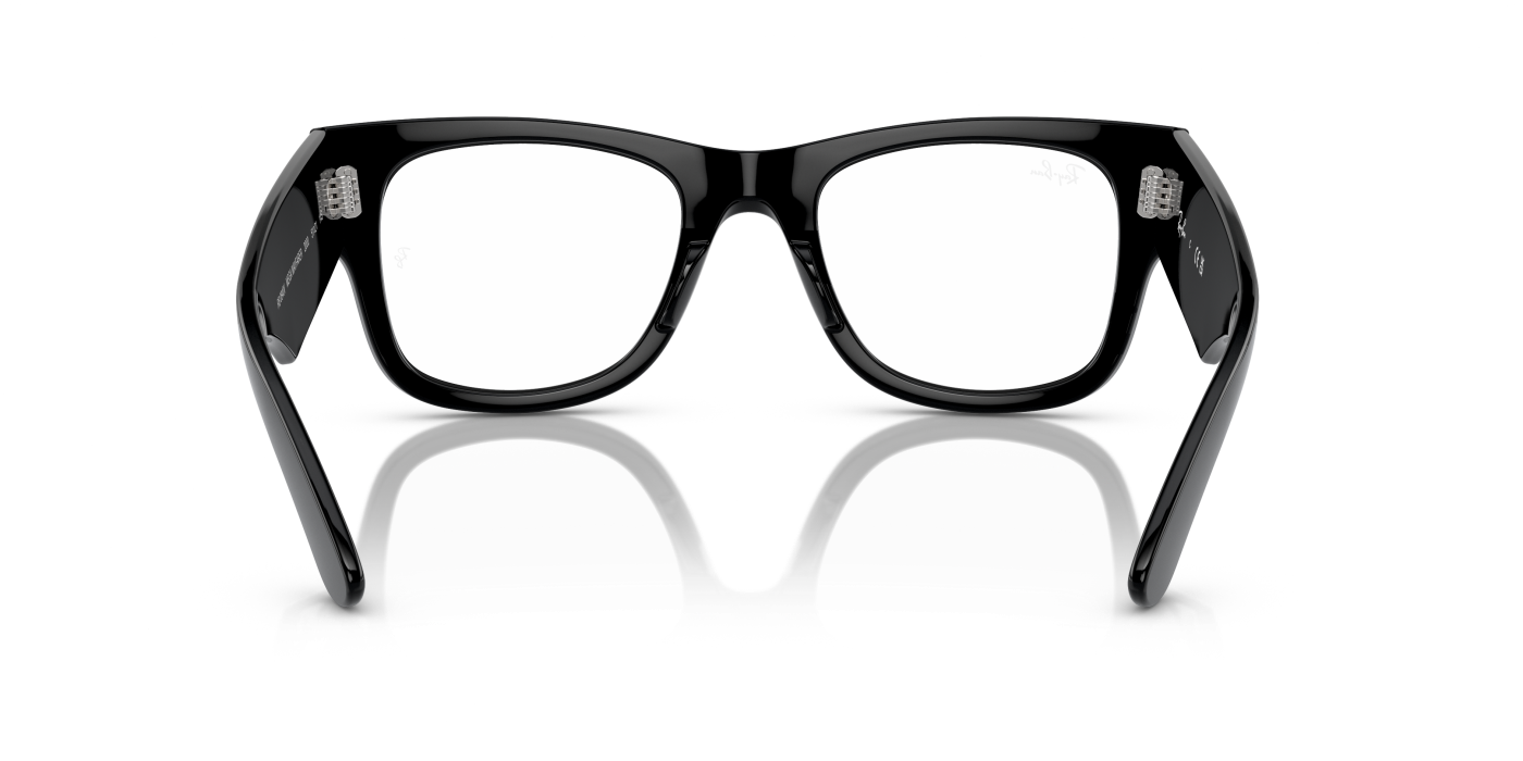 OPTICĂ MEGA WAYFARER - Negru lustruit
