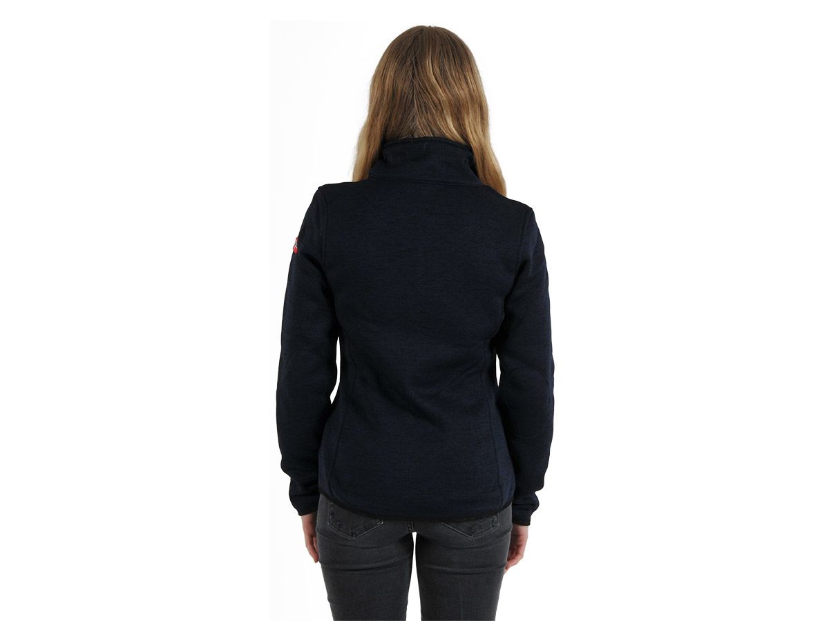 Nordberg Andrea Dark Navy Melange Damen Fleecejacke