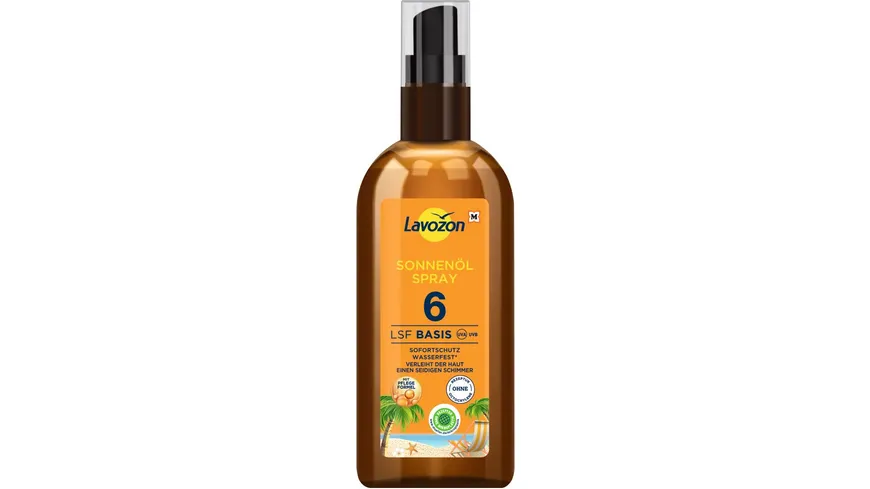 Lavozon Sonnenölspray LSF 6 200 ml
