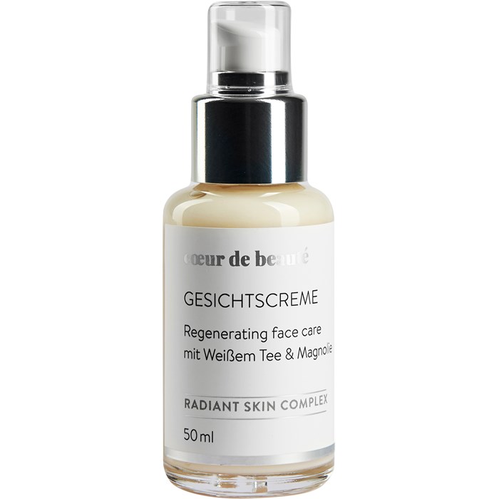 Gesichtscreme mit weißem Tee & Magnolie