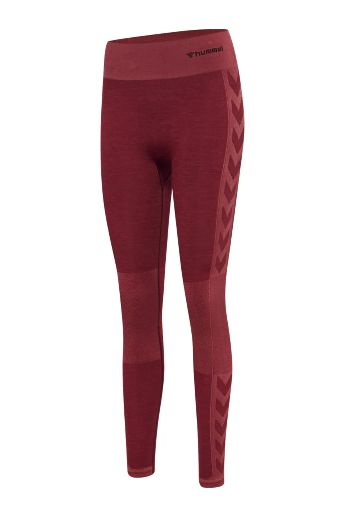 hummel  Sport-Leggings - Rot - Mittlerer Bund