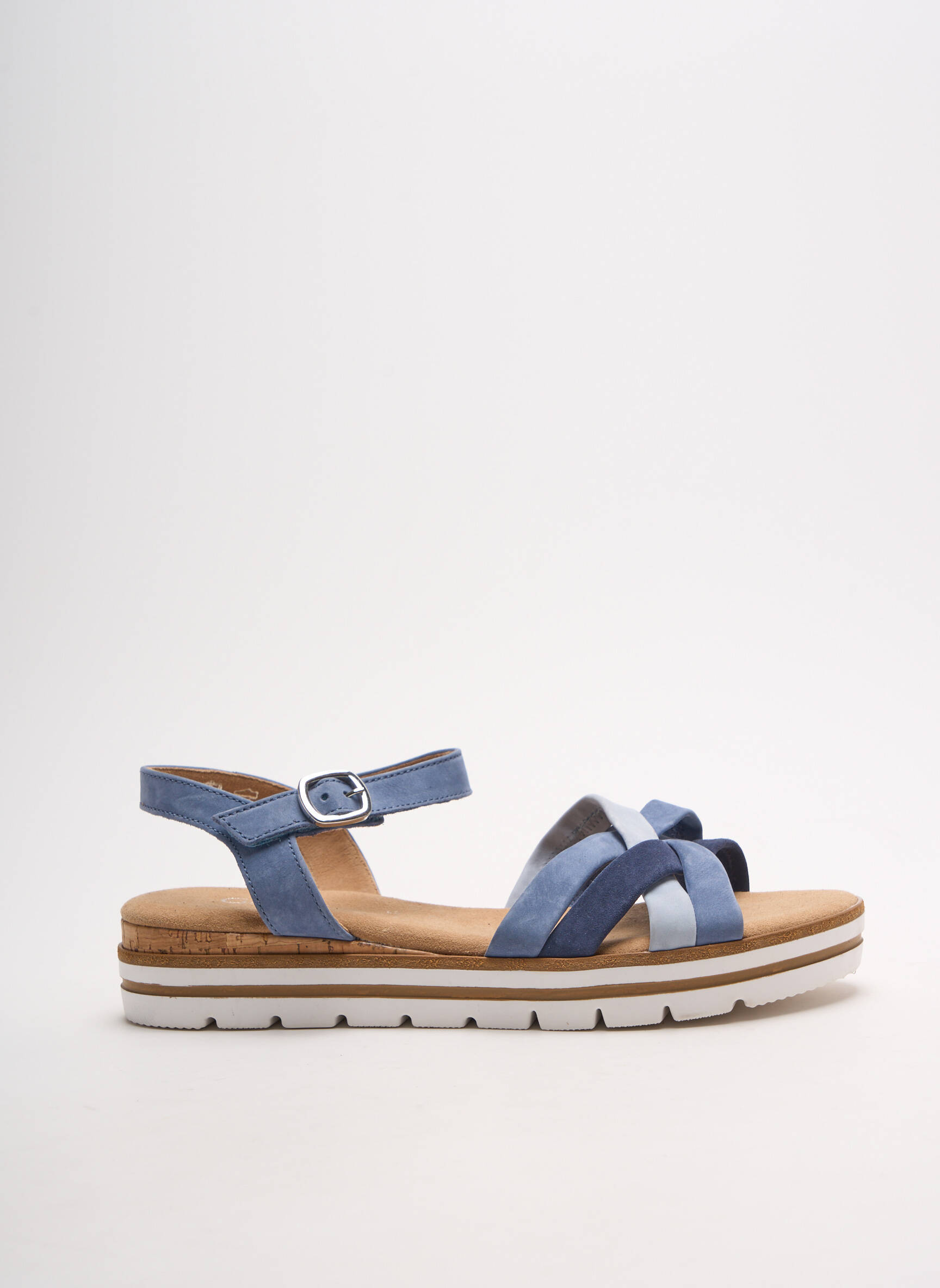 Gabor Sandales Nu Pieds Femme couleur bleu