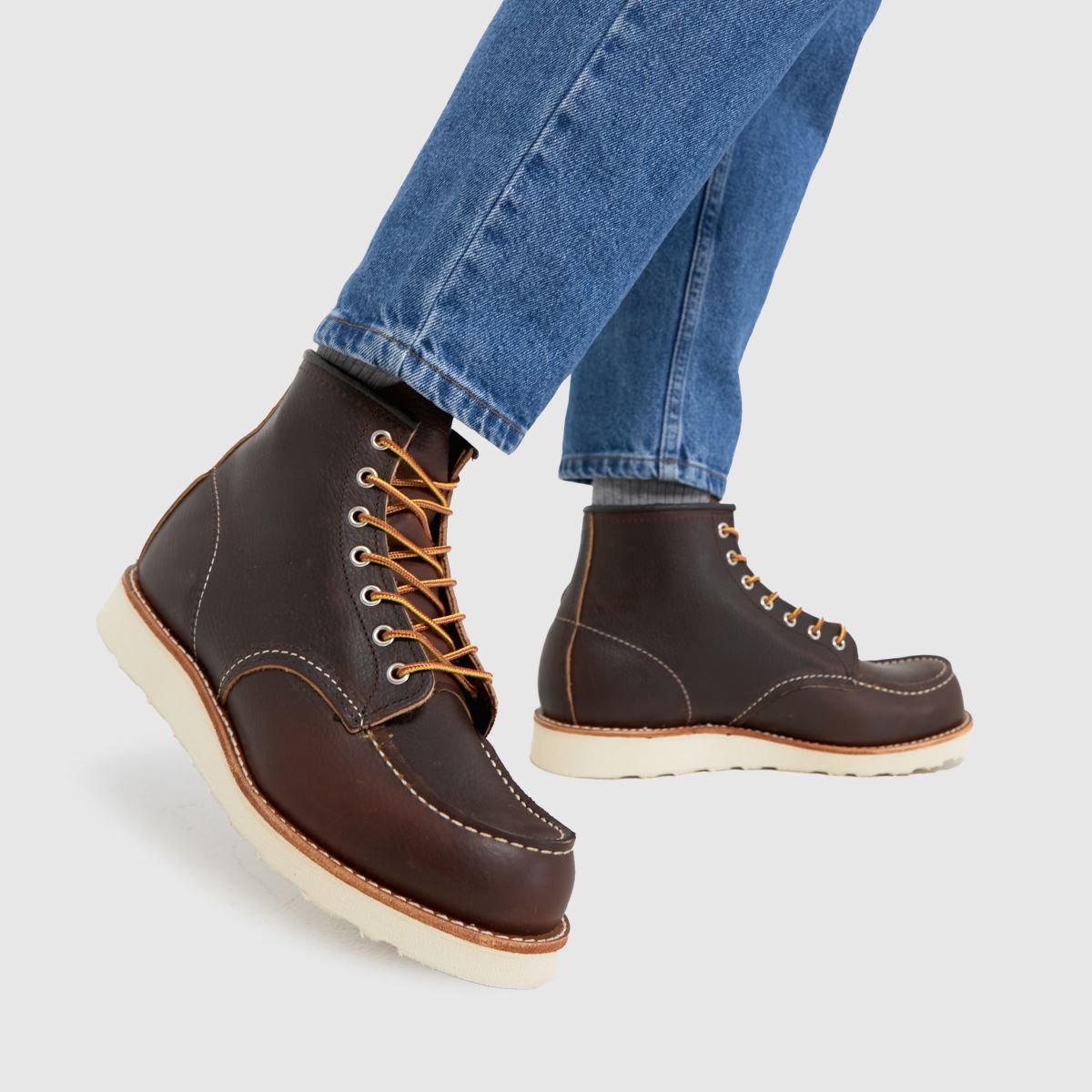 Red Wing – Klassiska mockaboots i mörkbrun