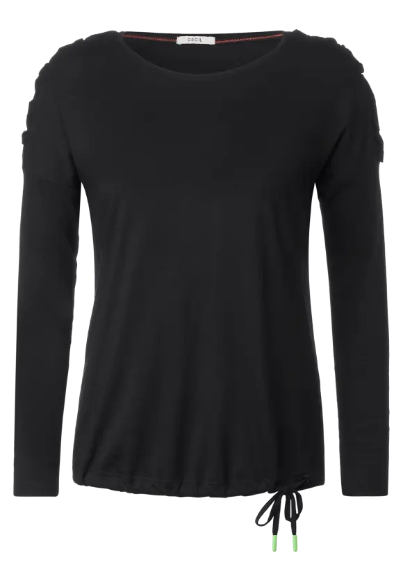 CECIL Shirt mit Smock Details