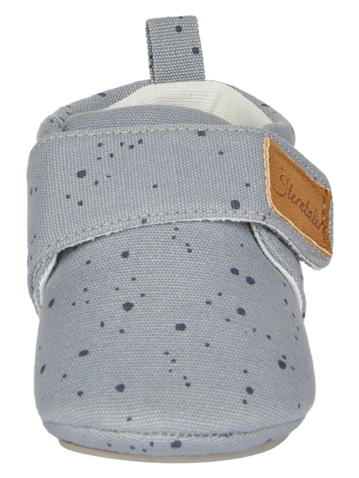 Sterntaler Krabelschuhe Punkte in hellblau günstig kaufen