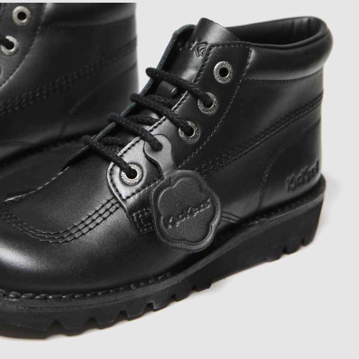 Kickers – Kick Hi Mono – Svarta stövlar