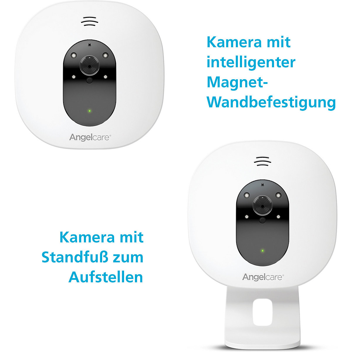 Angelcare® SmartSensor Pro 3: 3-in-1 Baby-Überwachung  Video + Audio + Bewegung mit zwei Wireless Sensormatten